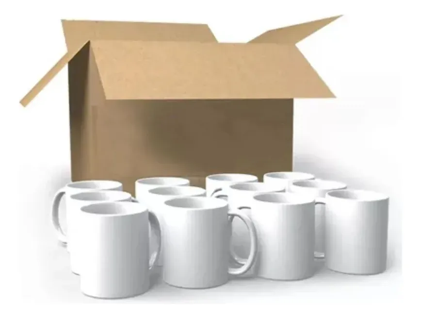 Caja De Tazas Para Sublimar Calidad Aa X36