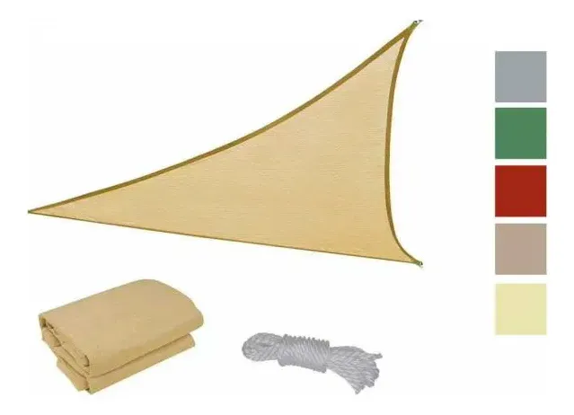 Lona Triangular Impermeable 3 X 3 X 3 Mts Acampar Camping