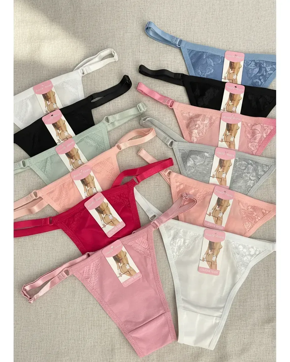 Pack X12 Colaless De Algodon Ajustables