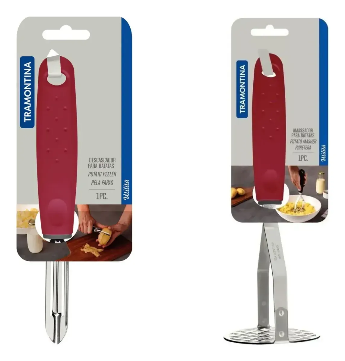 Pack Pisa Papas + Pelador Tramontina