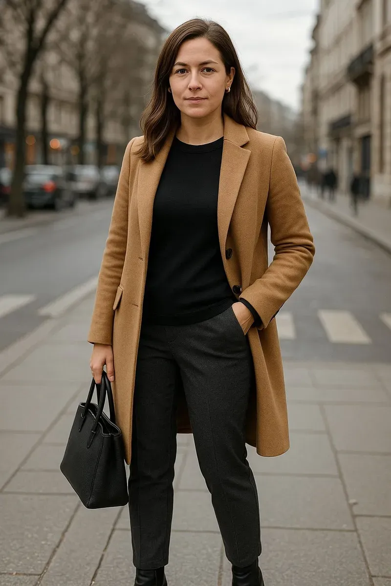Remera Con Afelpado Térmico Básica Manga Larga De Dama
