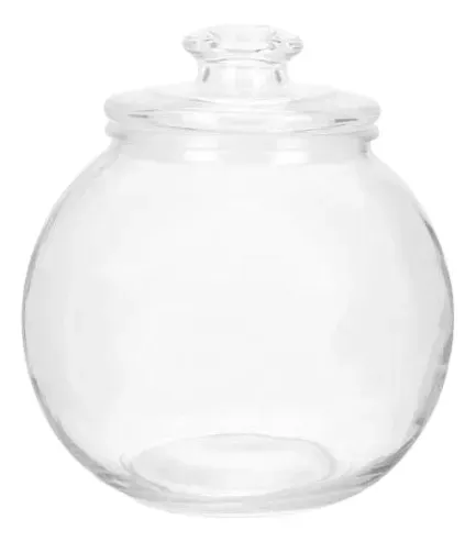 Recipiente Tarro Acrilico 21x21 Cm Caramelera Hermética