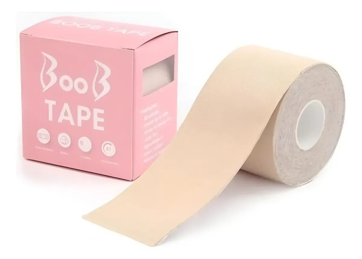 Cinta Levanta Busto Boob Tape Bra 5m Invisible
