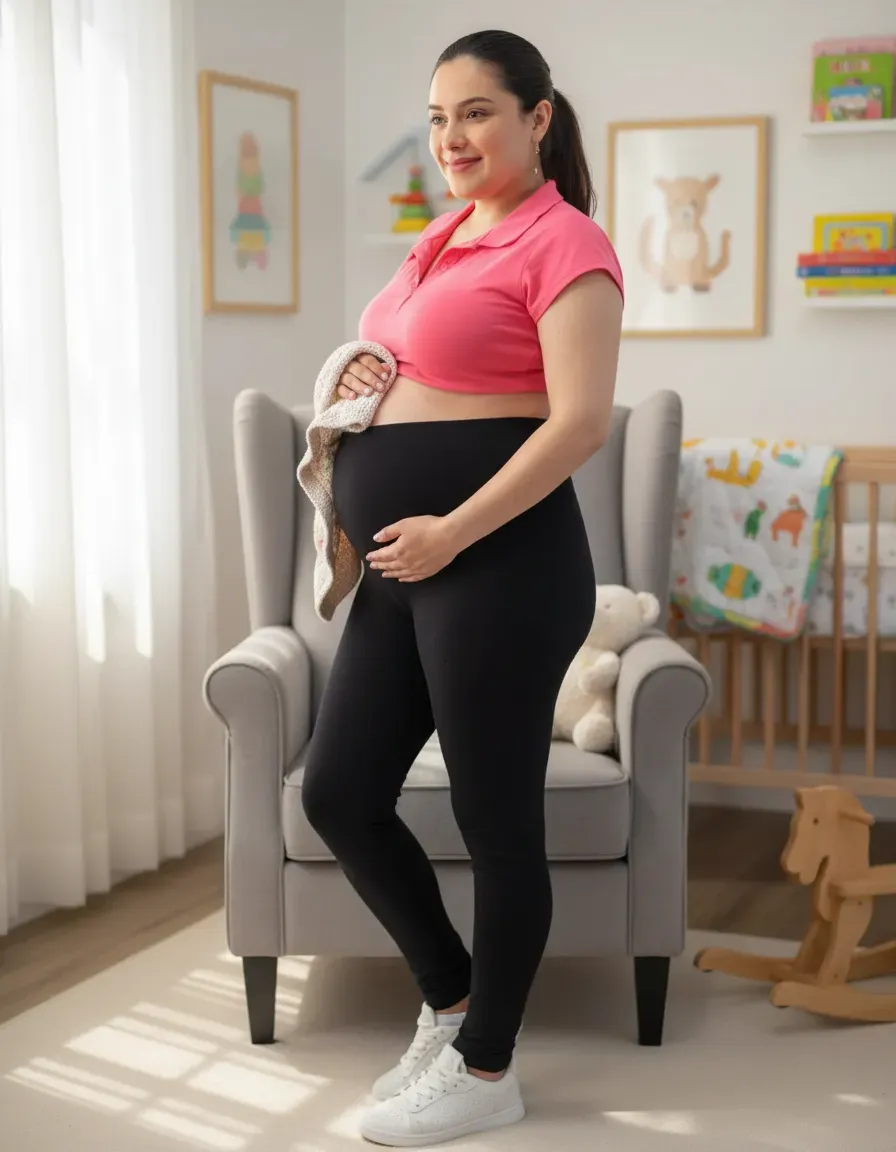 Calza Leggins De Maternidad Ropa De Embarazada