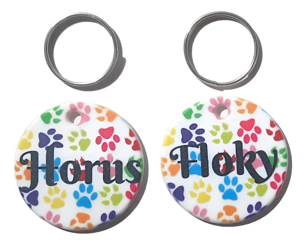 Chapita Identificadora Para Mascota Personalizada