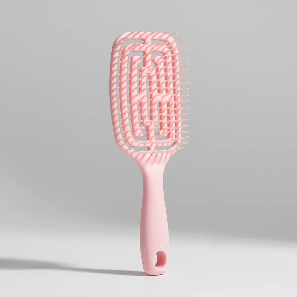 Cepillo Masajeador Antifrizz Desenredante Para Cabello