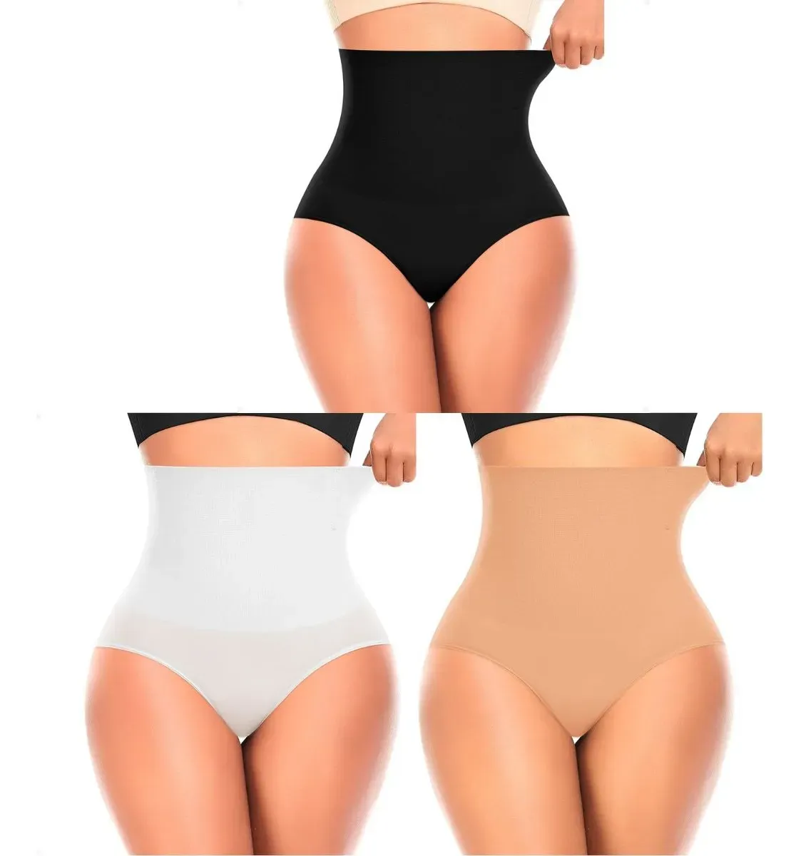 Faja Colaless Corte Bikini Culotte Con Varilla Tiro Alto