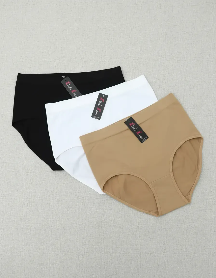 Pack X3 Bombachon de Microfibra Señora Mayor