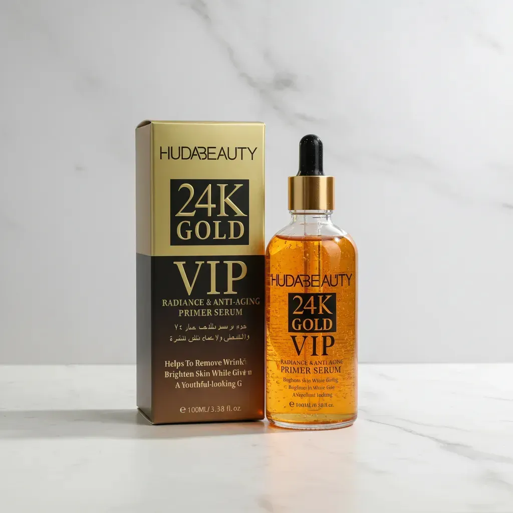 Serum Primer Iluminador 24k Oro Reafirmante Antiage 100ml Todo Tipo De Piel Día/noche