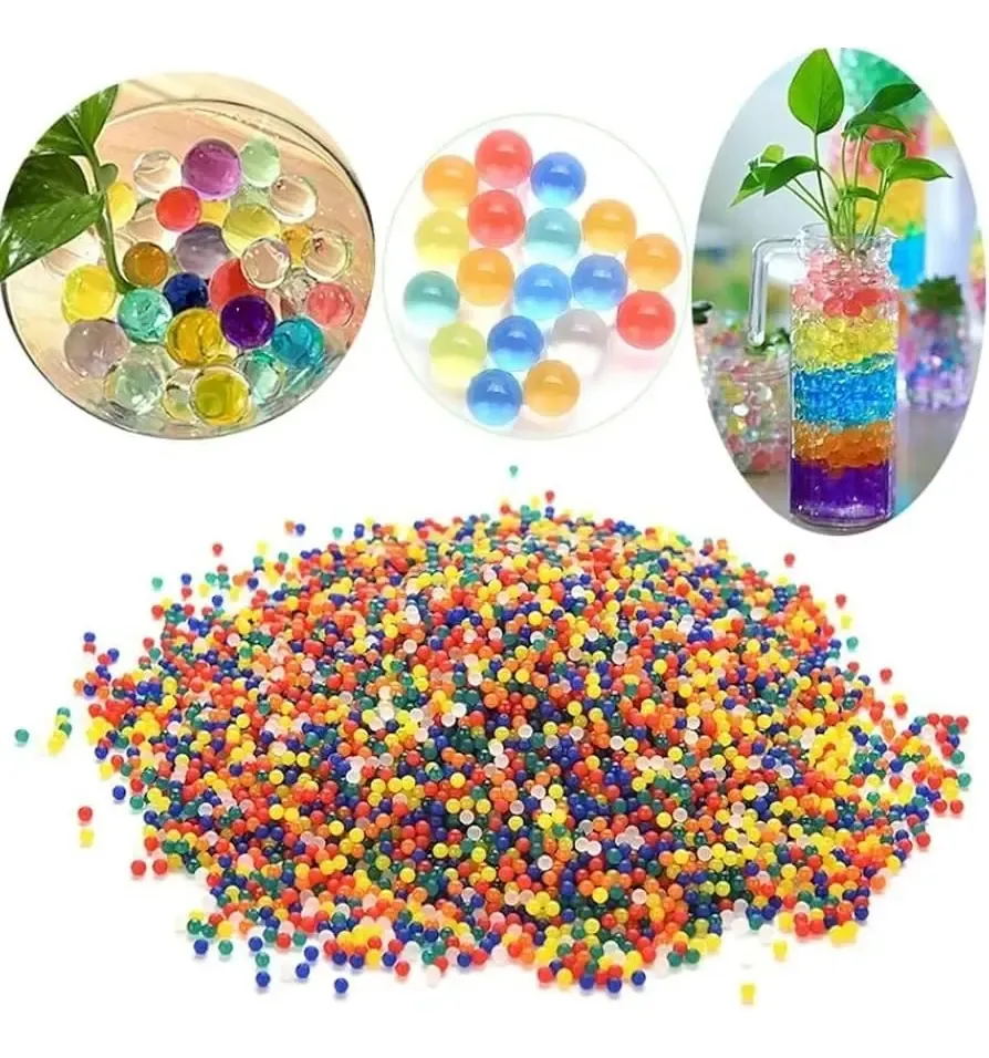 Balines de Hidrogel Multicolor X 5000 Municiones Para Pistola 7 A 8 mm