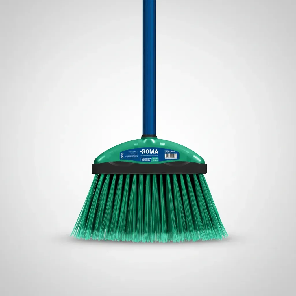 Escoba Con Palo Marca Roma