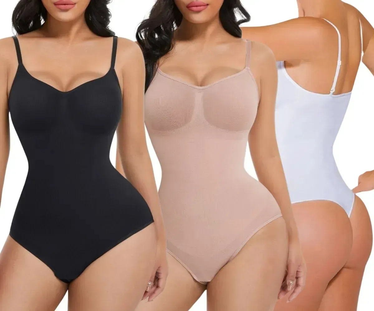 Pack x3 Body Reductor Modelador Moldeador Faja Sin Costura