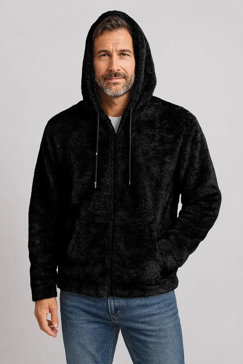 Buzo Campera Teddy Unisex Oversize Súper Abrigadita