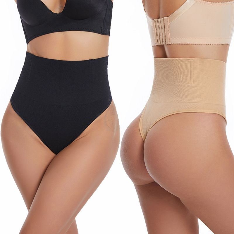 Faja Colaless Corte Tanga Con Varilla Tiro Alto Sexy