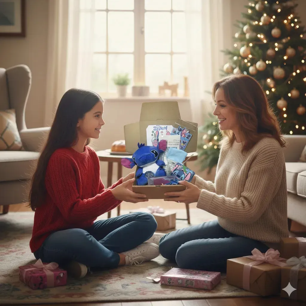 Box Regalo C/Peluche de Stich Infantil Souvenir