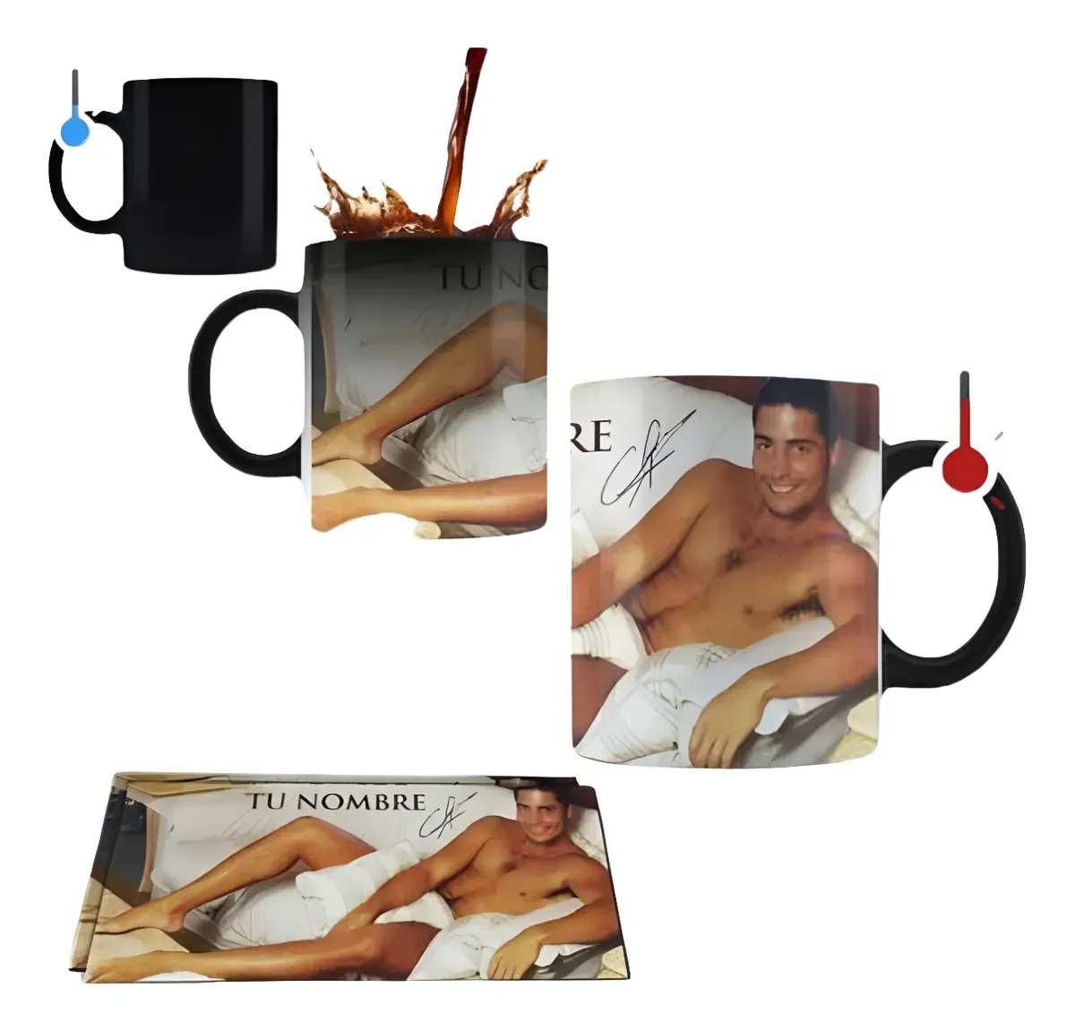 Taza Mágica Café Te Personalizada Regalo Modelo Chayanne So