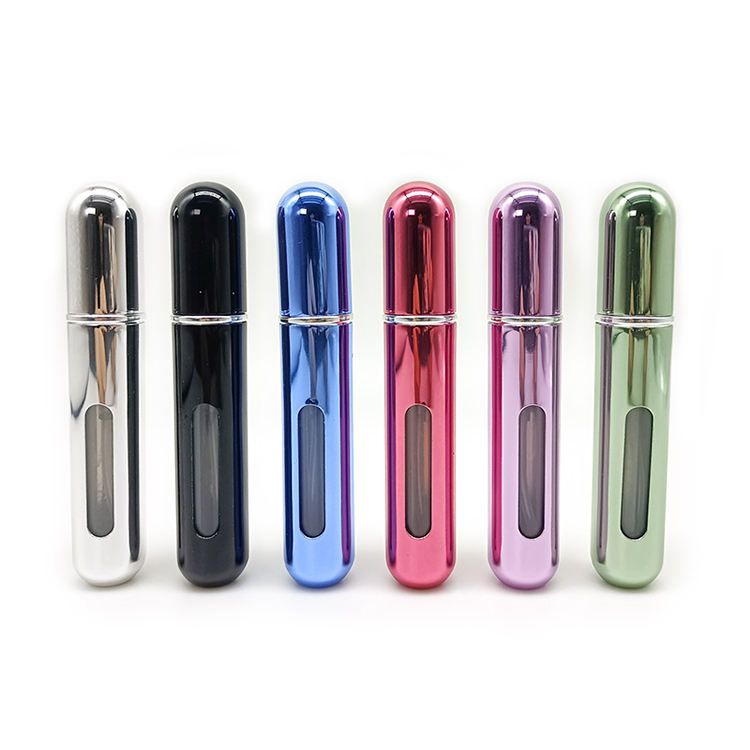 Aluminum Perfume Atomizer — 10ml Refillable Pump