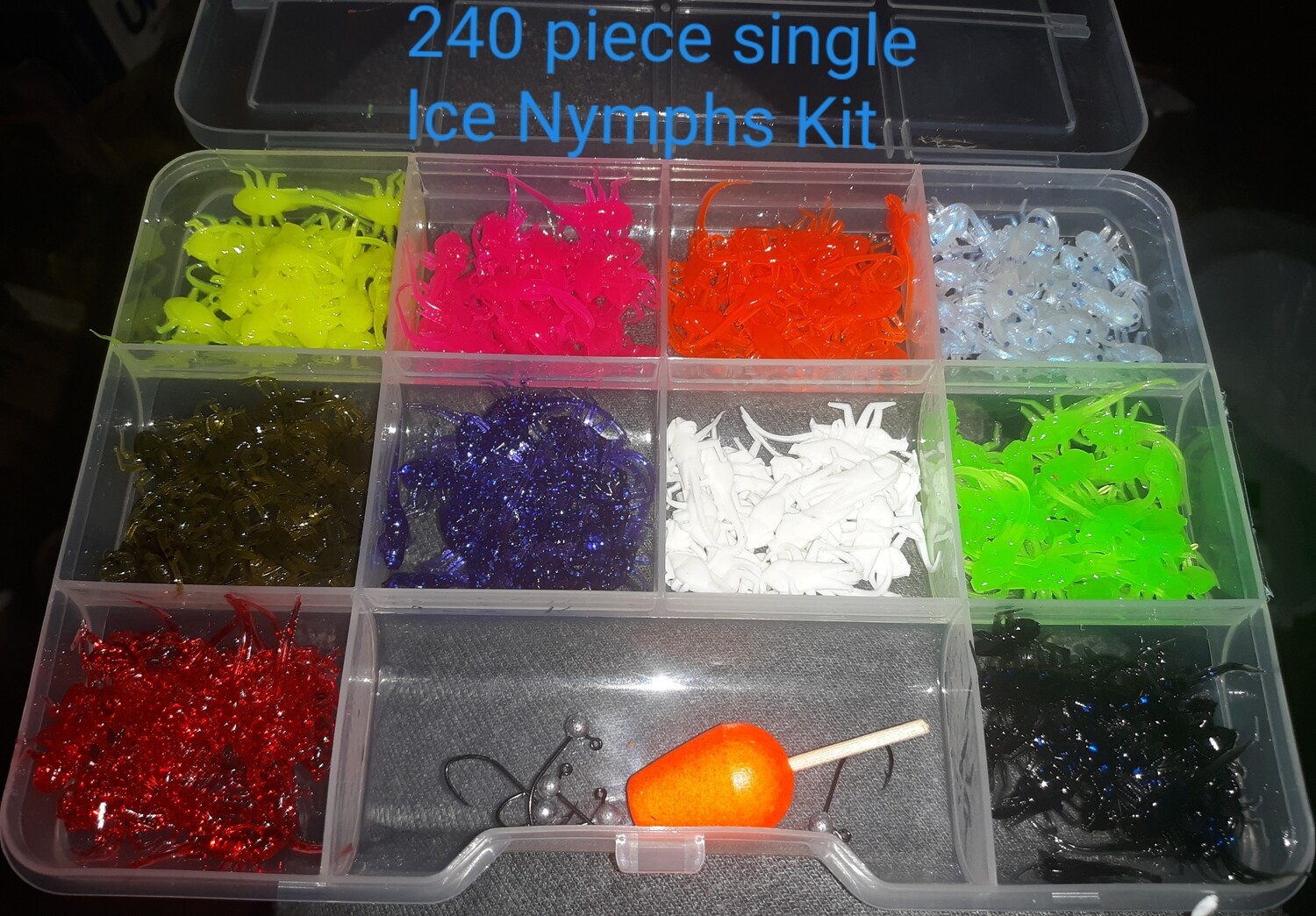 240 piece Ice Nymphs kit