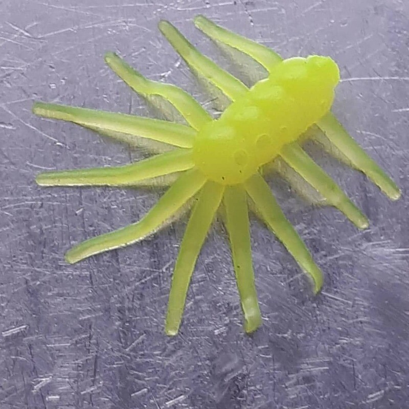 100 3/4&quot; Lil Buggers  Blinding Chartreuse
