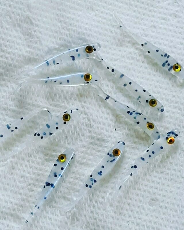 1.5&quot; Baby fluke 10 pk