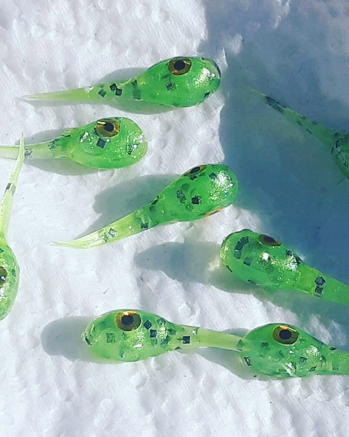 1&quot; Nano Green Apple flash 10 per pk