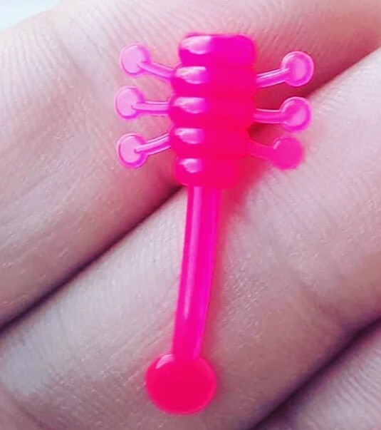 1&quot; Splatter bug
Hot pink 
14 per pack