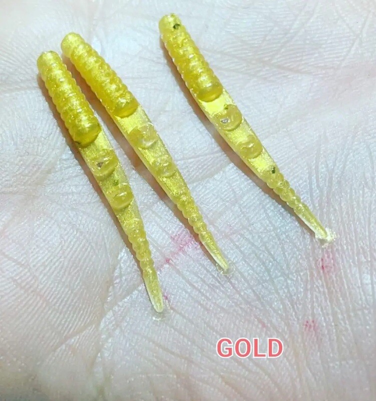 1.5&quot; Dancin leeches  10 per pack
