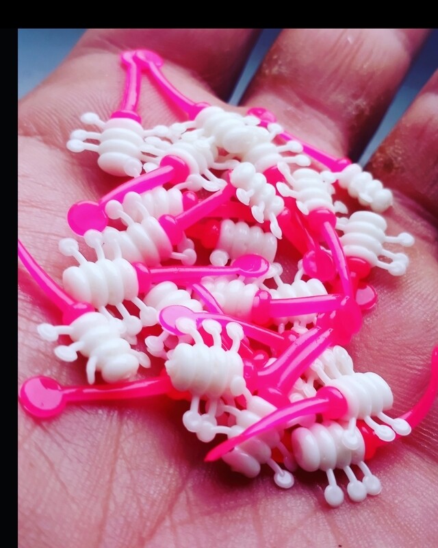 1&quot; Splatter bug
Hot pink  &amp; white 
14 per pack