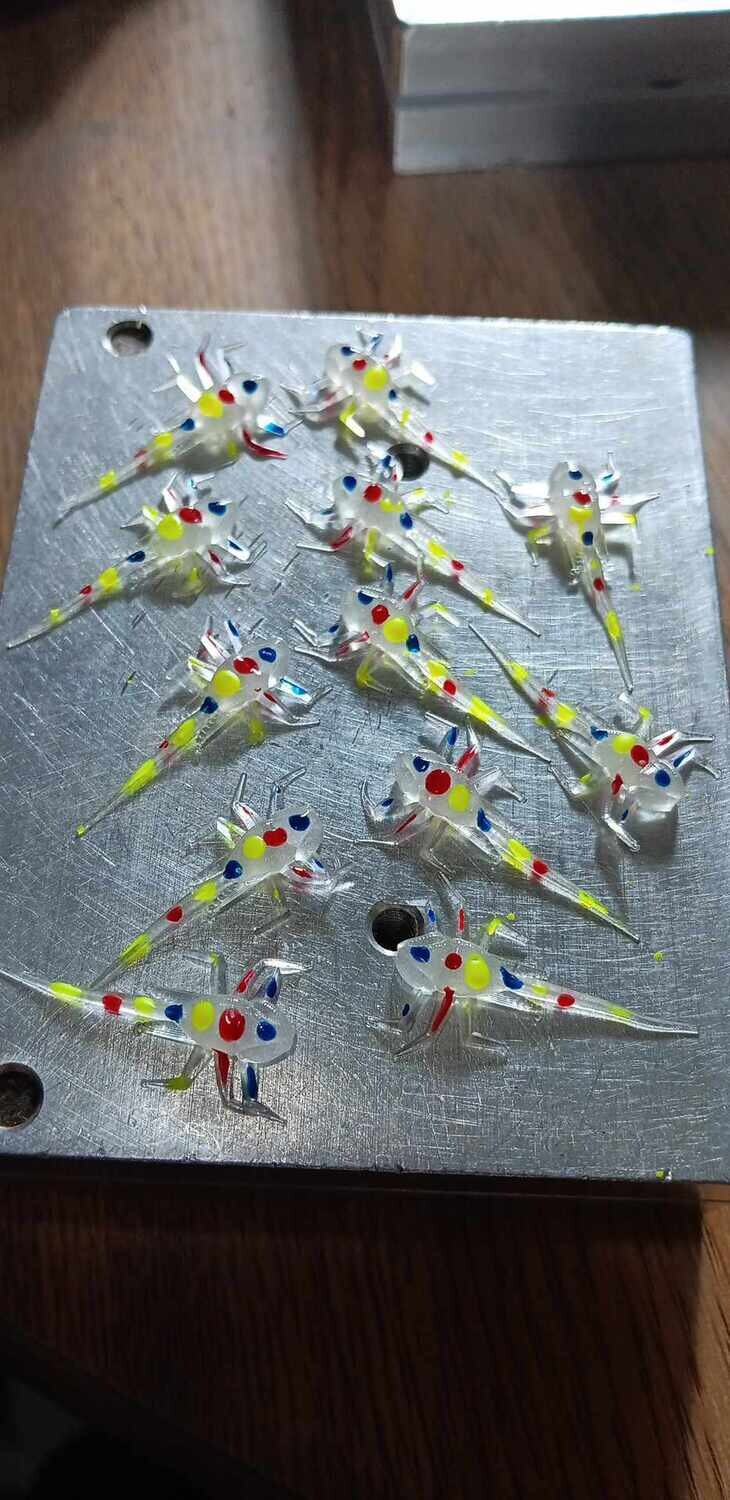1&quot; Ice nymph  Wonder bread white glo 12 per pack