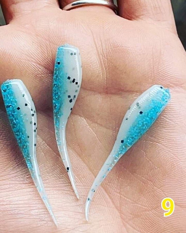 2&quot; Candy shad 
12 per pack