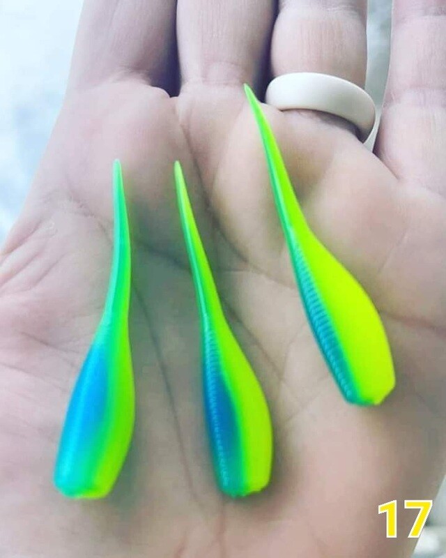 2&quot; Candy shad 
12 per pack