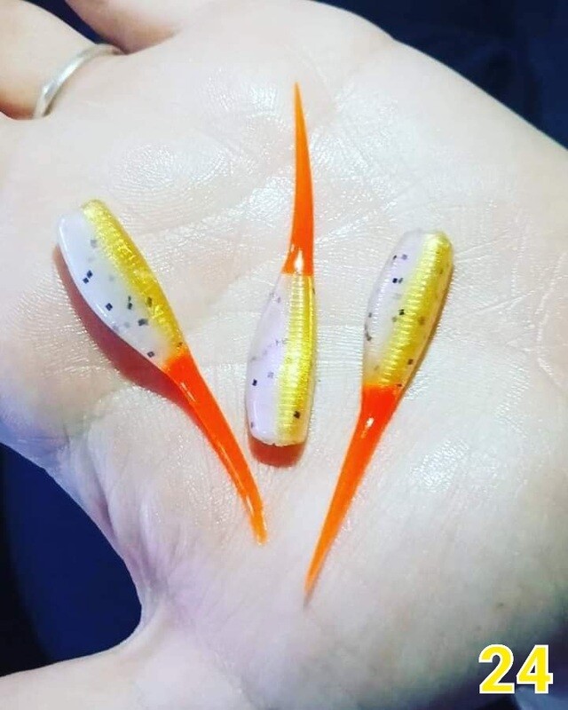 2&quot; Candy shad 
12 per pack