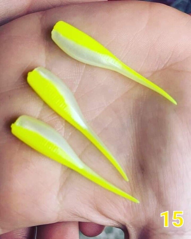 2&quot; Candy shad 
12 per pack
