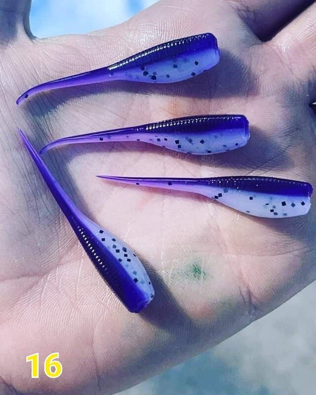 2&quot; Candy shad 
12 per pack