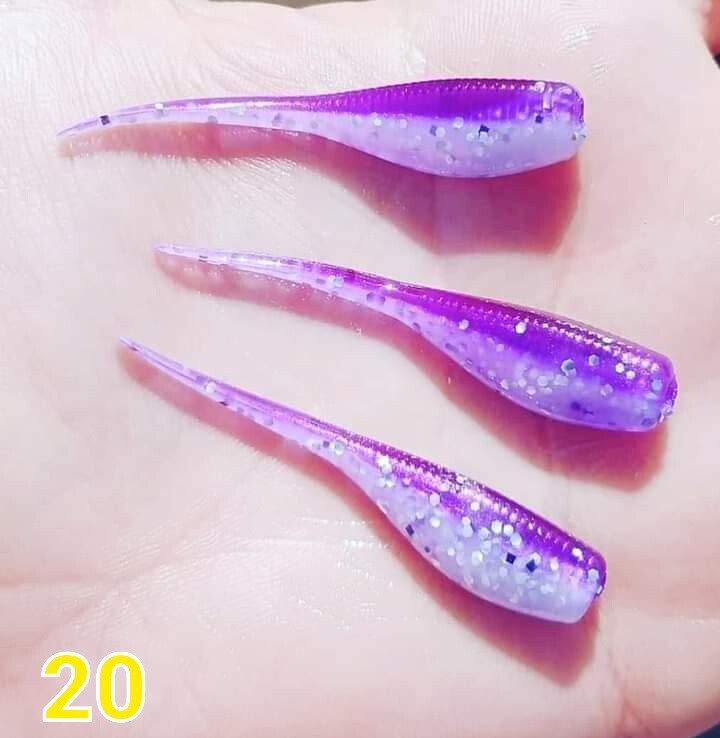 2&quot; Candy shad 
12 per pack