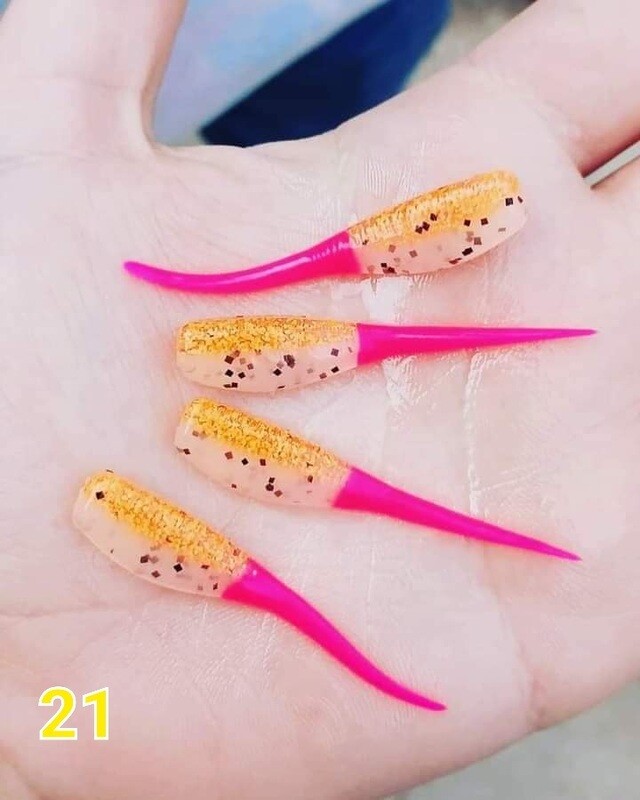 2&quot; Candy shad 
12 per pack