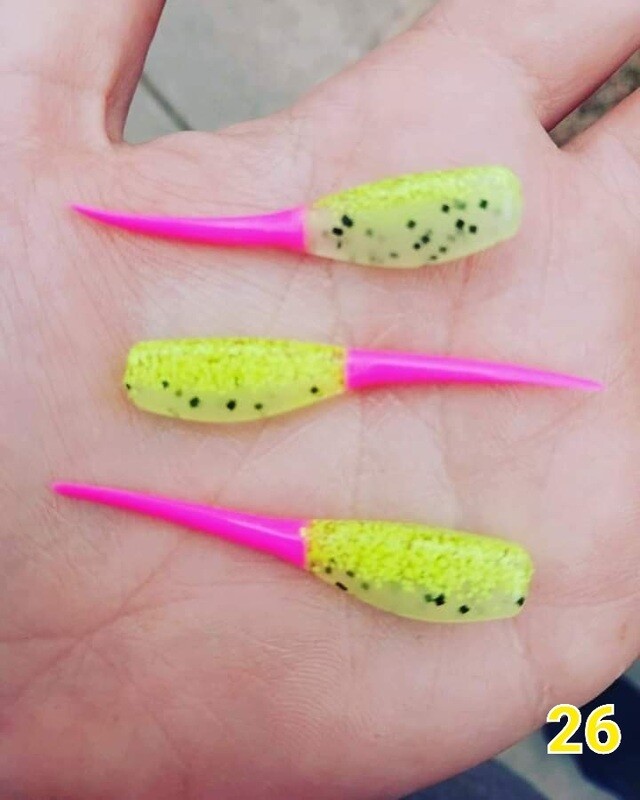 2&quot; Candy shad 
12 per pack