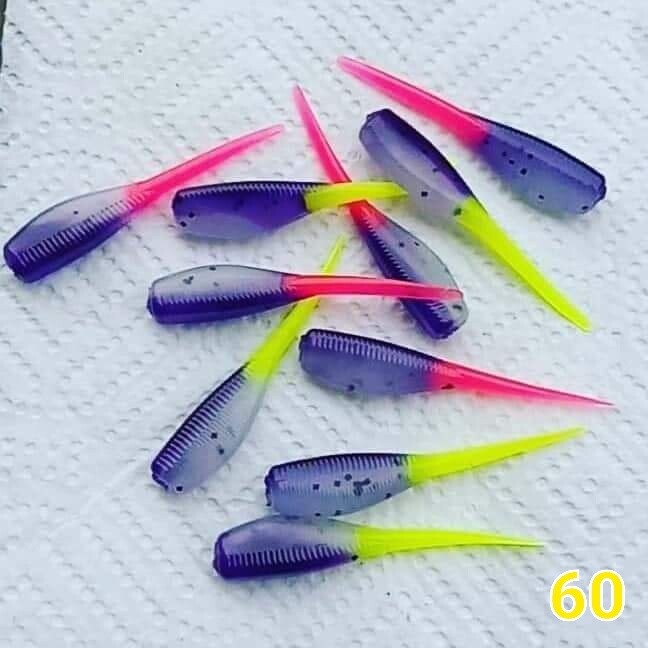 2&quot; Candy shad 
12 per pack
