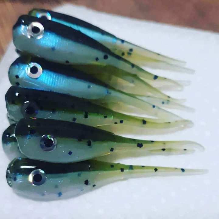 2&quot; Candy shad eyes 
12 per pack