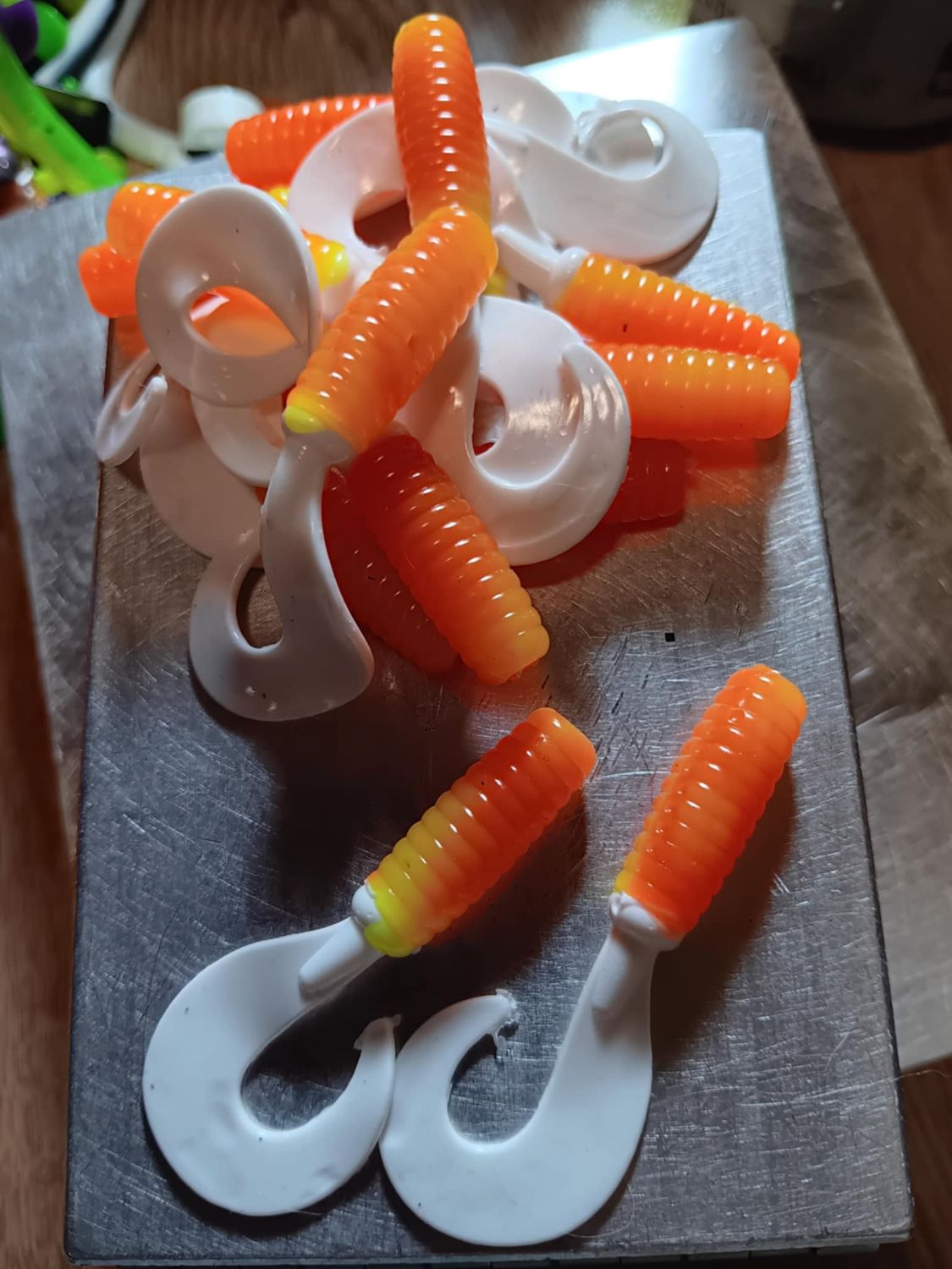5 pack custom colors 
3&quot; twister tail