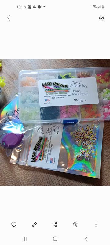 210 piece 1&quot; Splatter bug kit  Free uv Keychain  Free Wonder bread 🍞 Splatter bug 🐛 with every order