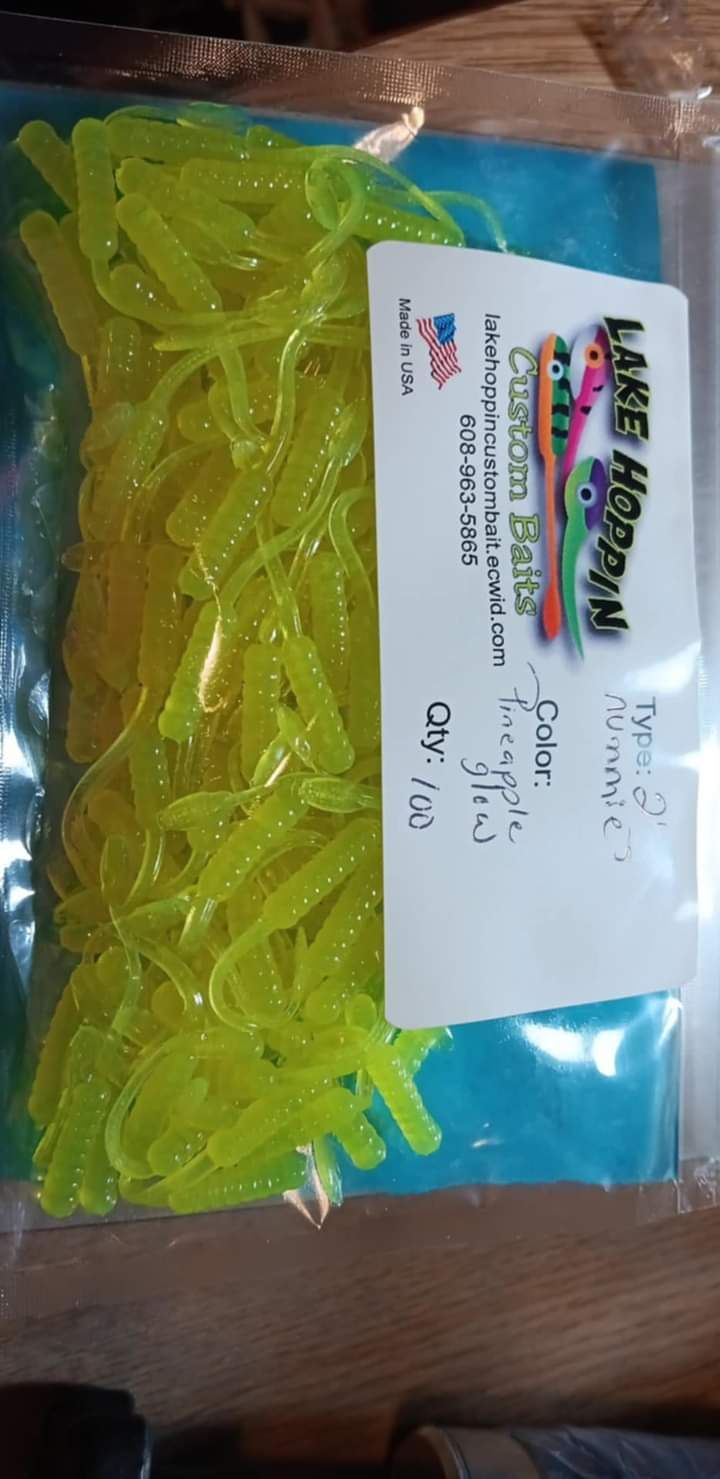 1.5&quot; Nummies 50 per pack Pineapple glo