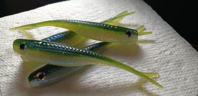 4&quot; Walleye minnow