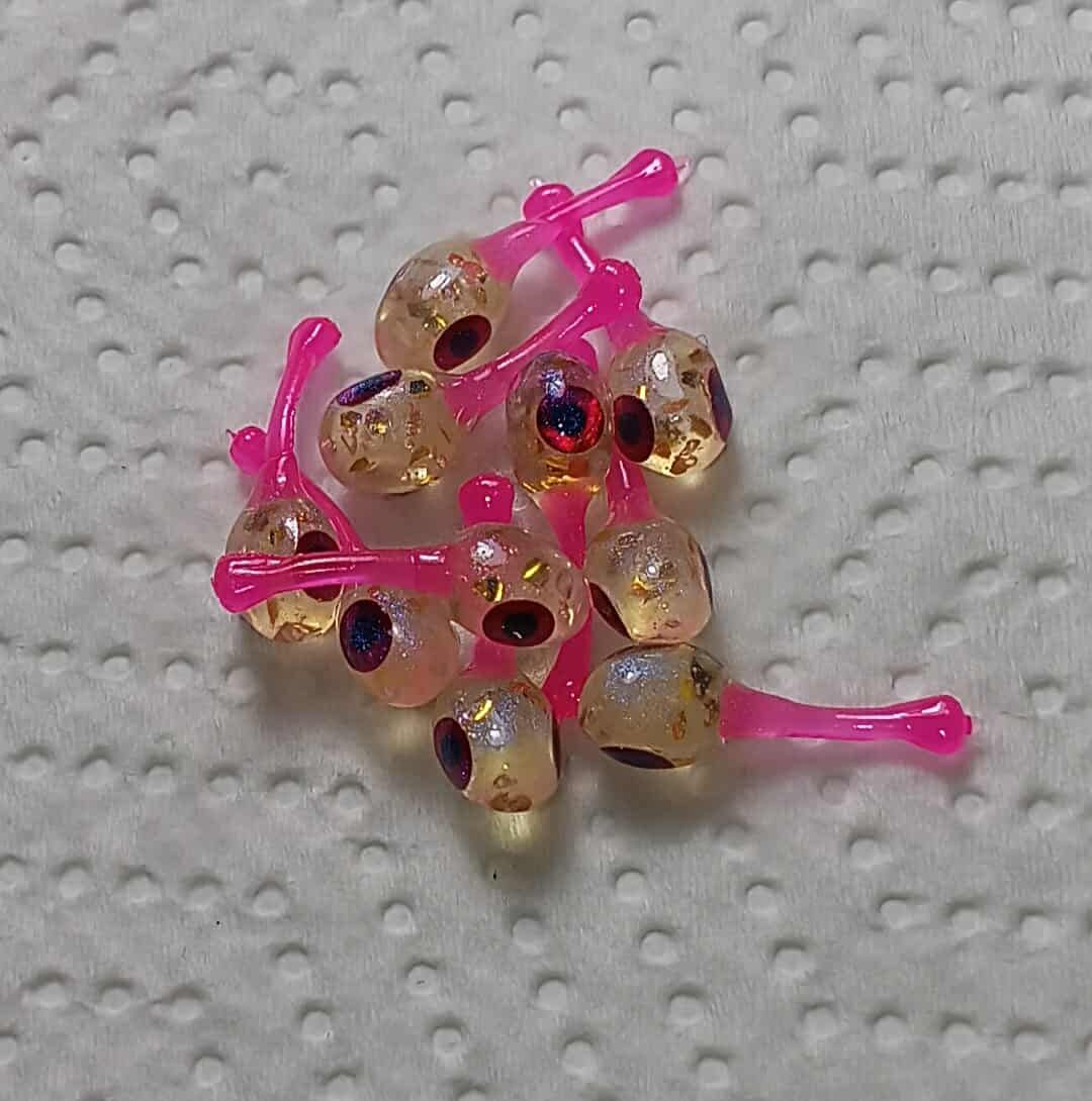 1/2&quot; Lil titans  Blue gold &amp; Hot pink 10 per pack