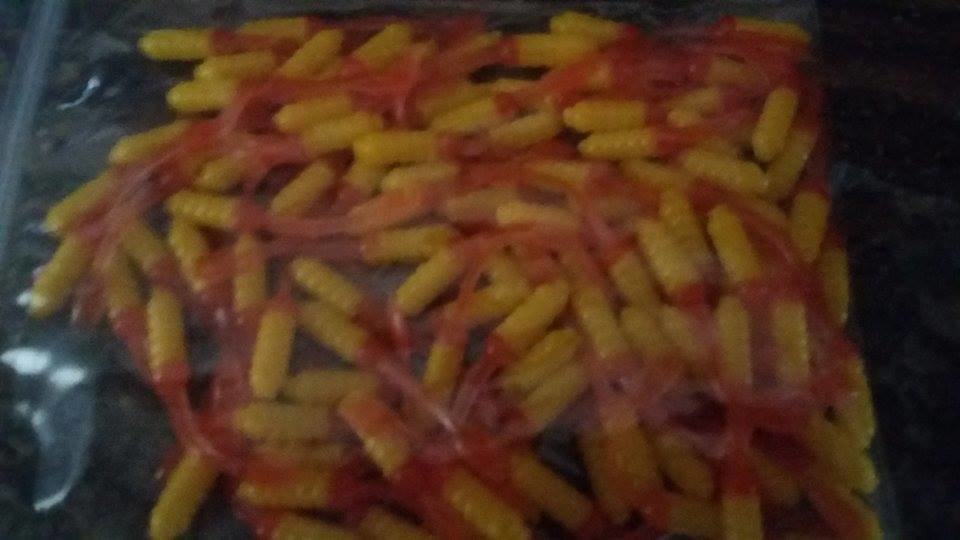 2" Nummies 100 per pack (candy corn)