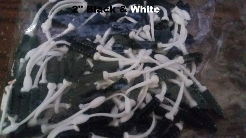 Black &amp; White 2&quot; nummies100 per pack