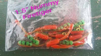 1.5" Nummies Firetiger per 12 pack