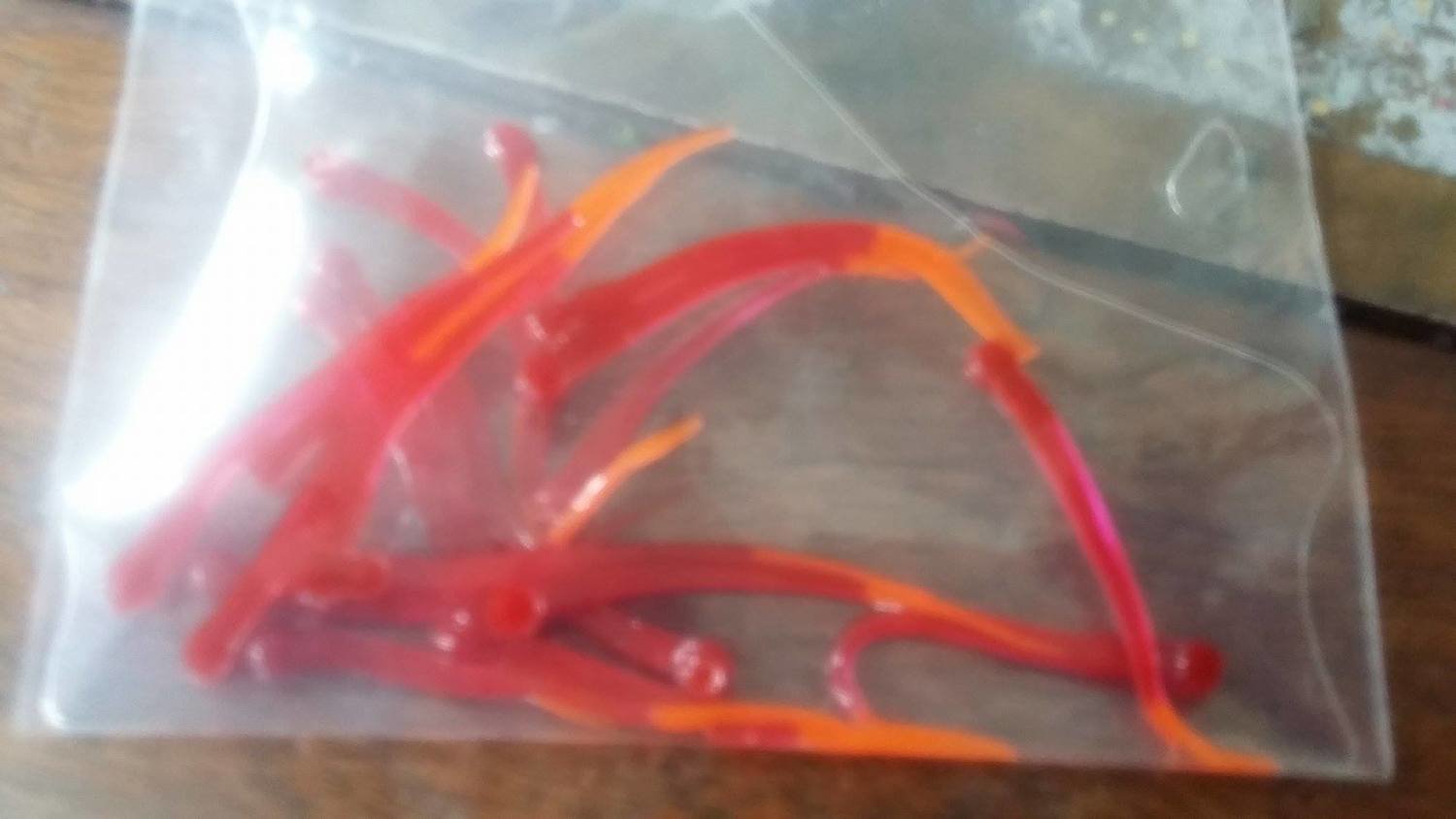 1.5" Venom Tips 20 per pk red & blazin orange