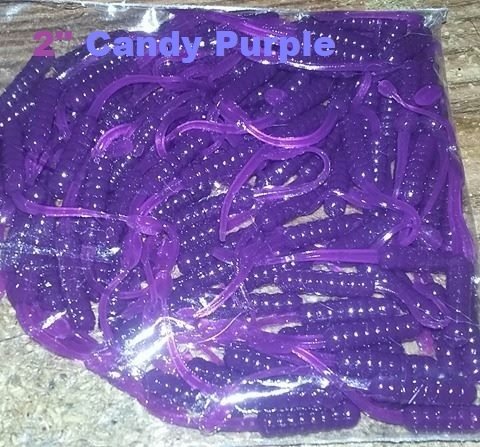 Candy Purple  2" nummies 100 per pack