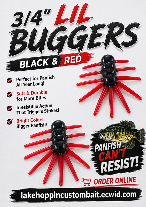 3/4" Lil buggers 10 per pack